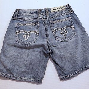 Rock Revival Blue Denim Shorts
